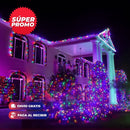 Guirnalda de Luces Exterior💡 - Carga con energía solar☀️ Colombia Tienda🏪 