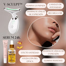Masajeador Reductor De Papada y Antiarrugas V-Sculpt™ + Serum 24k y Contorno de Ojos de REGALO🎁✨ Masajeador Reductor De Papada y Antiarrugas V-Sculpt™ + Serum 24k y Contorno de Ojos de REGALO🎁✨ Tienda Essenza 